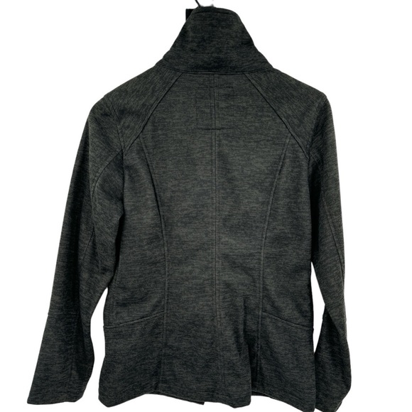 prAna Marabelle Zip-up Waterproof Fleece Softshell Jacket - Gray - Size Small - Picture 10 of 12